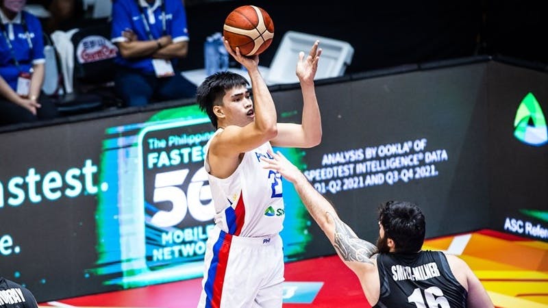 Kevin Quiambao names player who made life difficult for him at Gilas